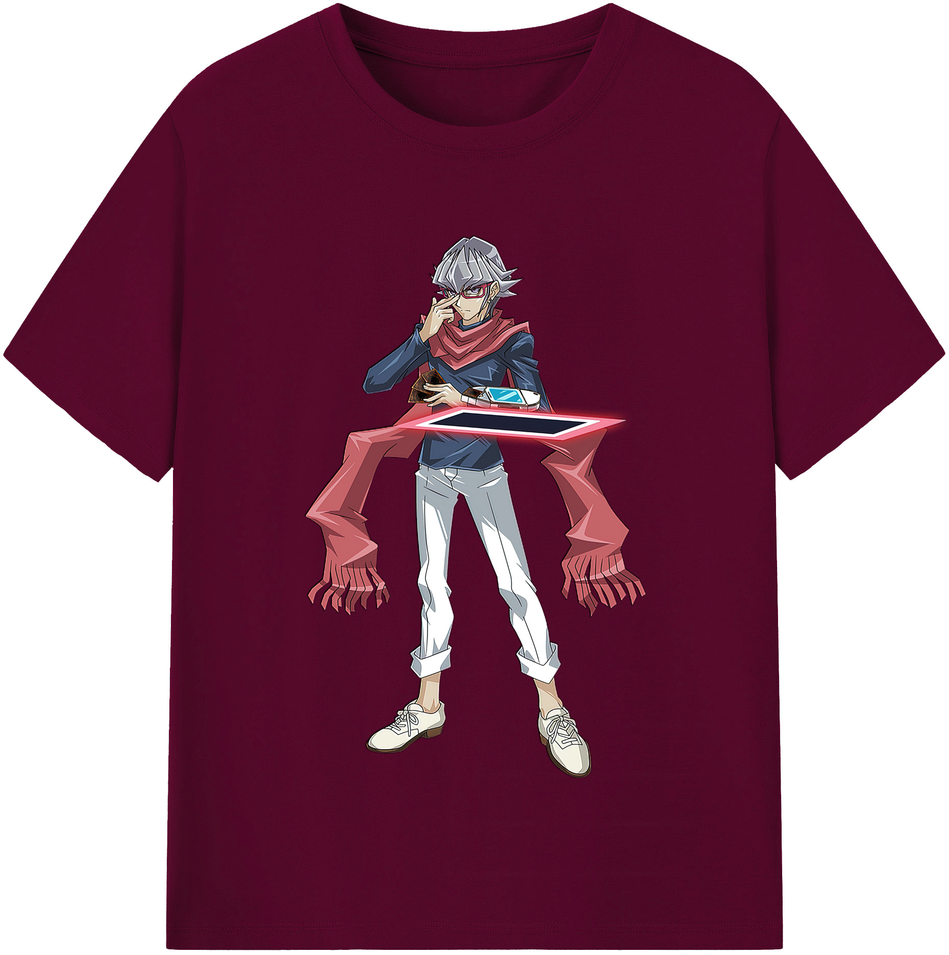 （画像用） 遊☆戯☆王 Yu-Gi-Oh! レディースカジュアルプリントTシャツ（綿100％）
